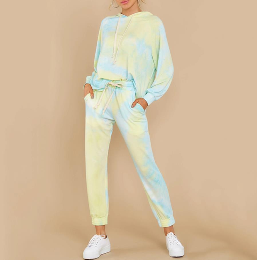 Fashion printed ladies casual home wear