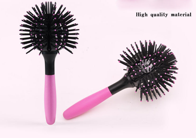 High Temperature Resistant 3D Ball Comb For Air Styling Hairdressing Tools