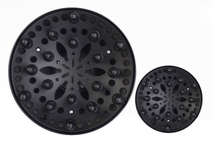 Professional Black Nozzle Styling Accessories Universal Diffuser Hair Tools Salon Hair Curl Diffuser Wind Wholesale