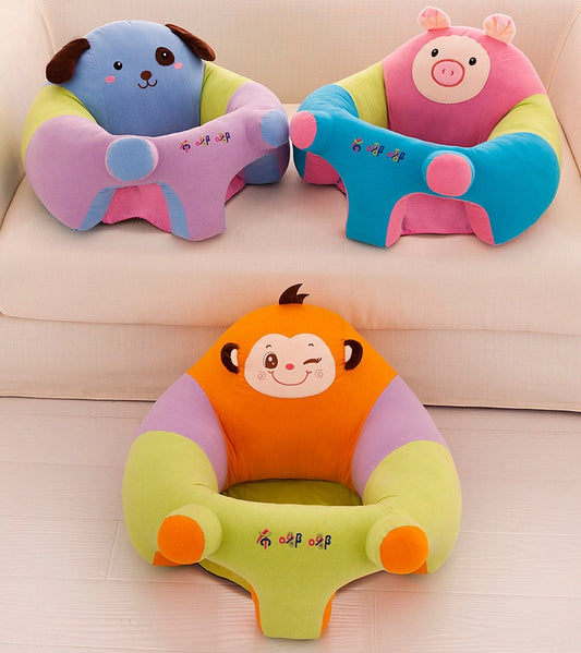 Baby Seats & Sofa Only Cover No Filling Baby Chair Toddler Nest Puff Children Washable Kids Bean Bag Cartoon Skin Upscale Kids