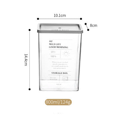 Grocery Tank Kitchen Creative Tea Storage Box