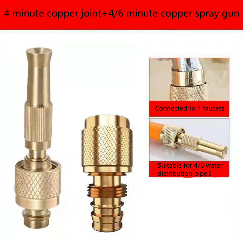 Home Garden Portable High Pressure Nipple Water Gun