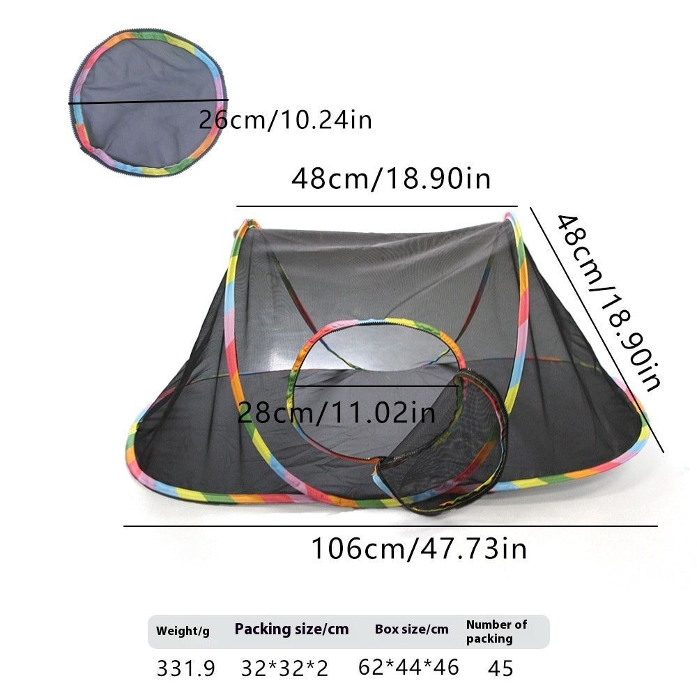 Mesh Cat Roll Cage Pet Supplies