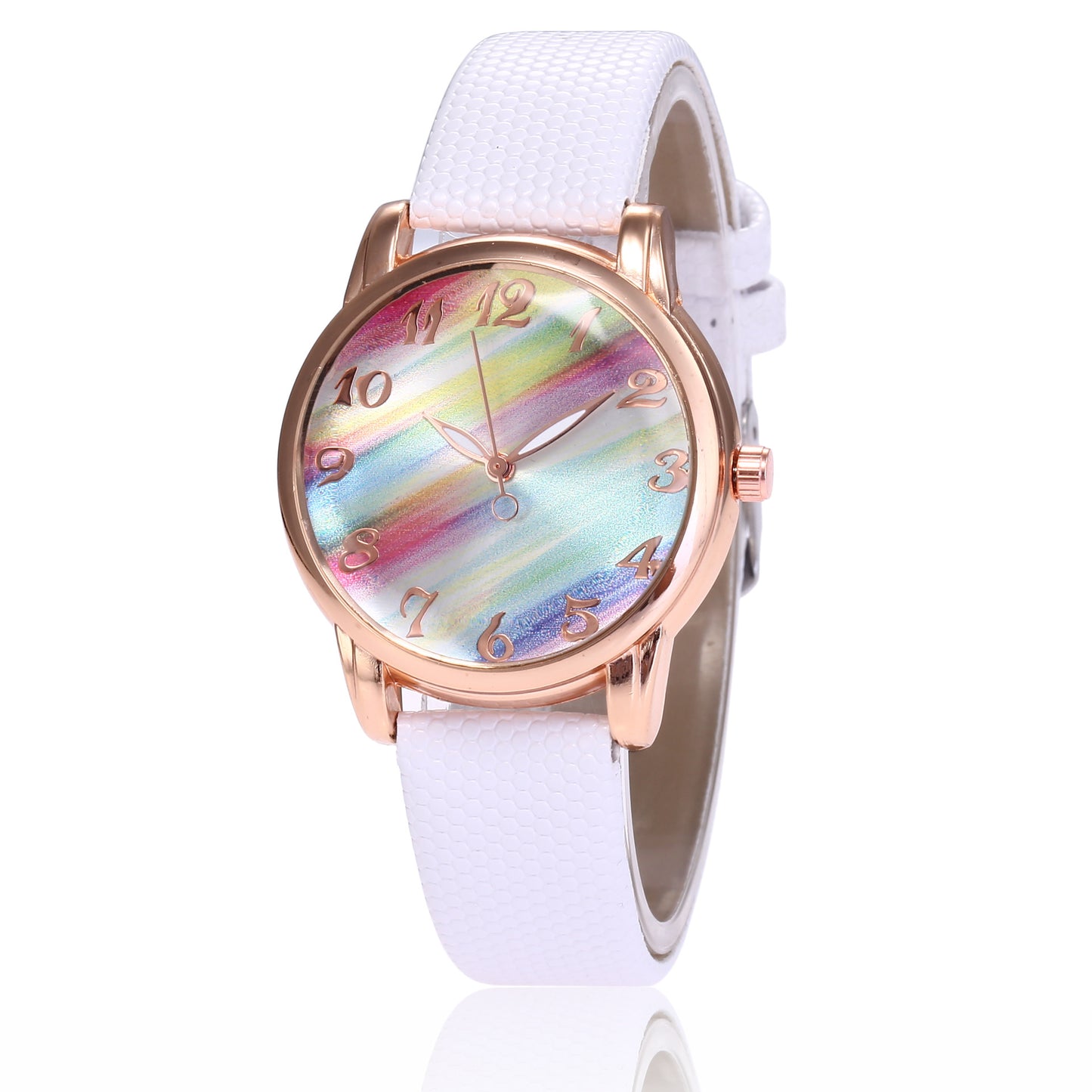 Trendy And Fashionable Rainbow Face Women's Watch