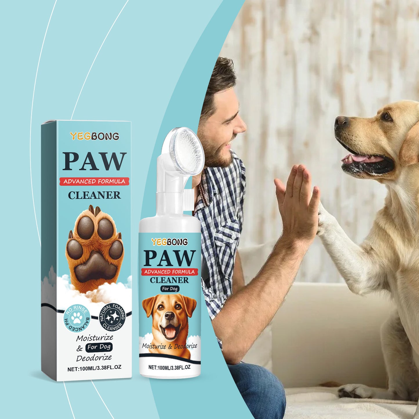 Dogs And Cats Paw Cleaner Care Moisturizing