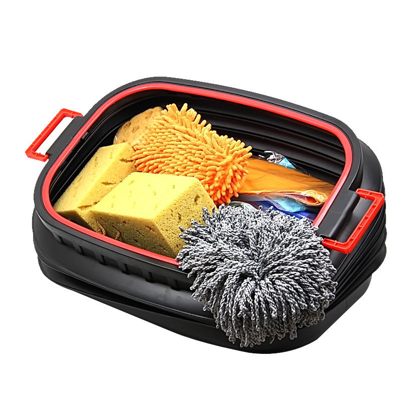 Car Trunk Storage Box Retractable And Foldable