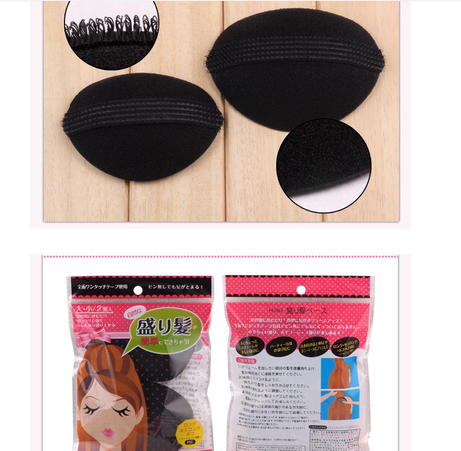 Increased hair cushion princess head fluffy heighten increaser pontoon sponge pad hair styling