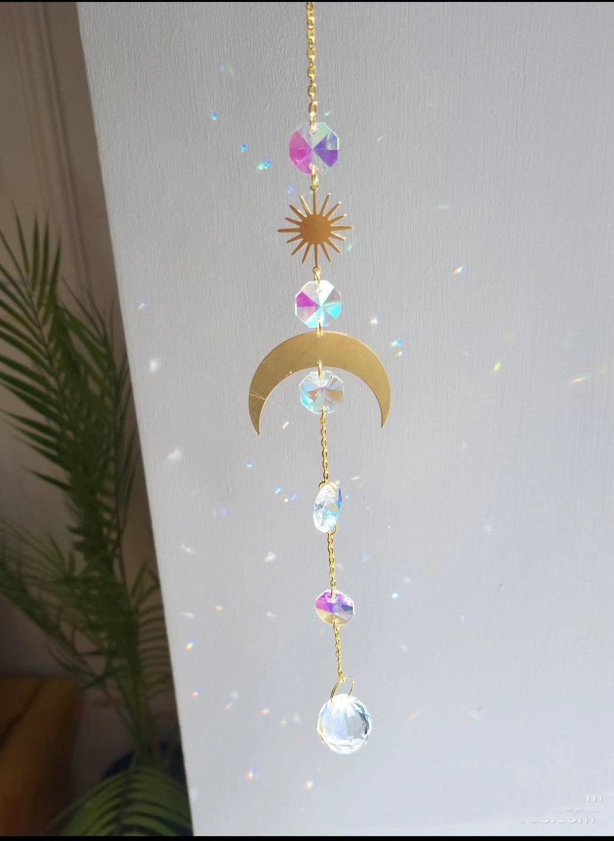 Moon Catcher Crystal Garden Decoration Home Pendant