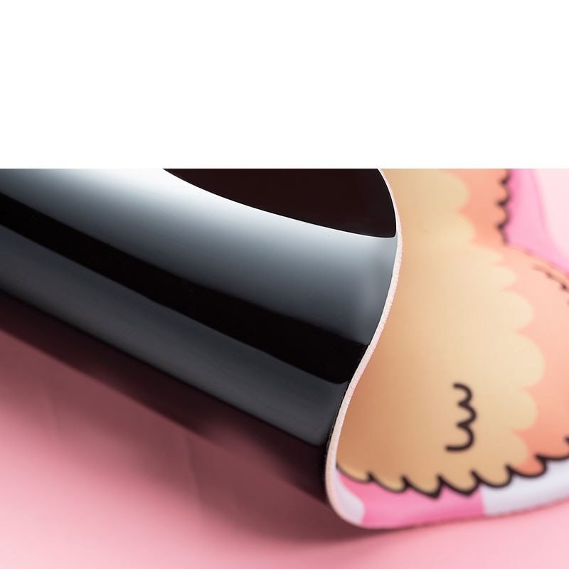 Creative cute simple corgi ass 3D mouse pad