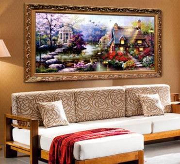 Mona Lisa New Dream Home Cross Wholesale Factory Direct Garden Small Living Landscape Garden Cottage