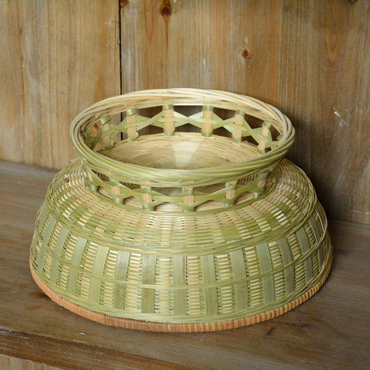Handmade Bamboo Basket Storage Basket Household