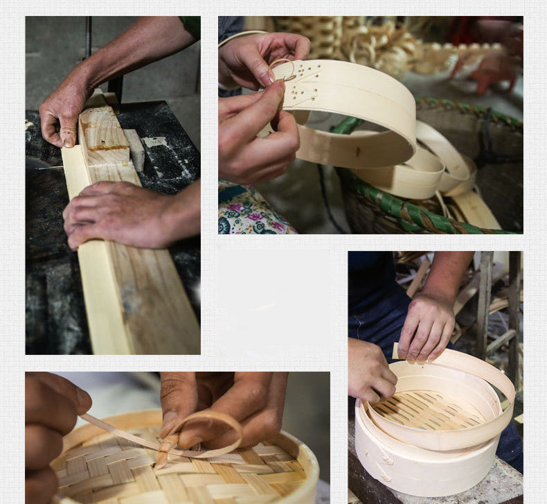 Household Steamer Custom Bamboo Steamer