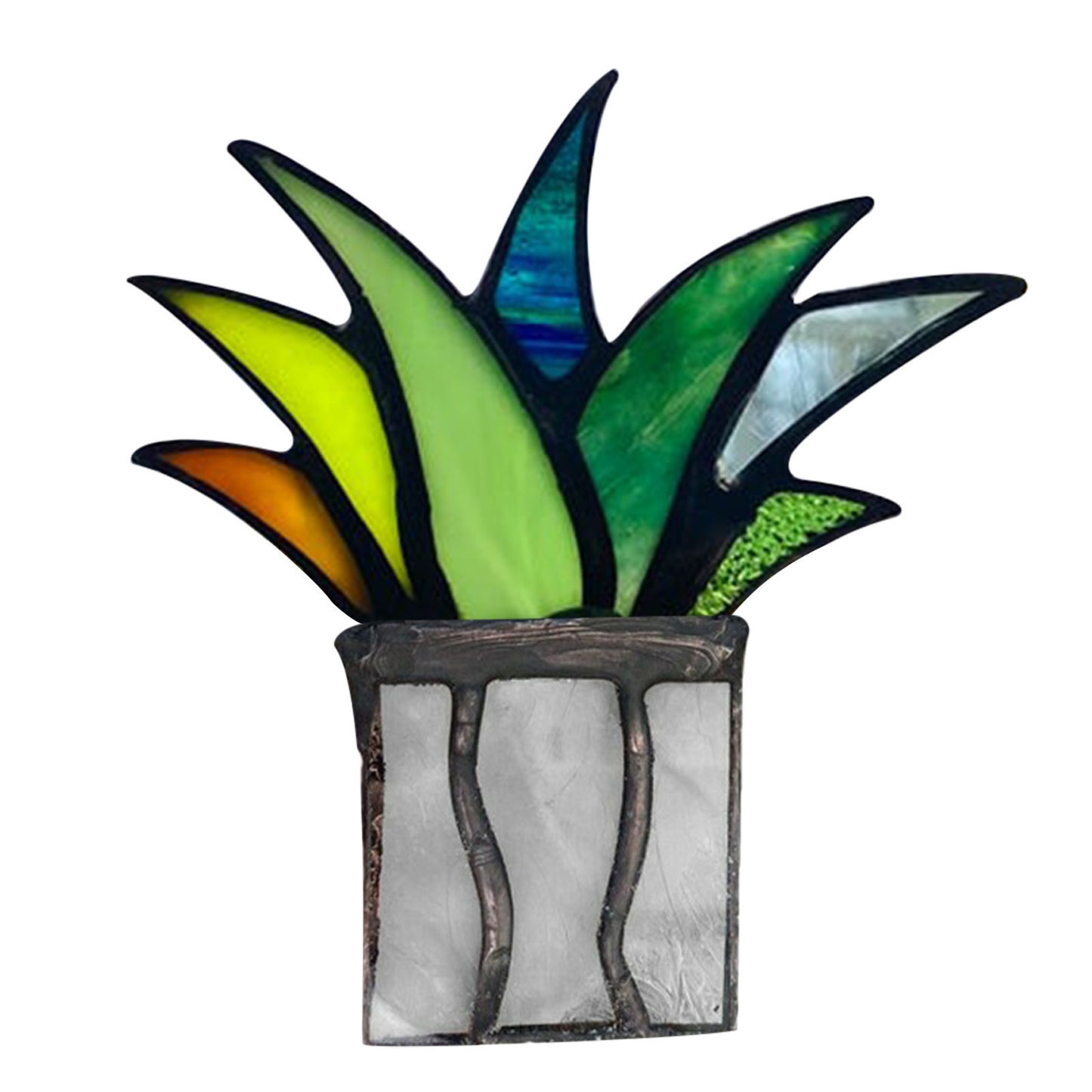 Mini Agave Acrylic Aloe Potted Plant Decoration Garden Decoration Home