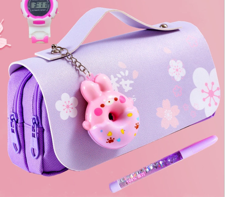 Simple Large-Capacity Stationery Box