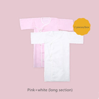 Newborn Baby Clothes Gauze And Robe Summer Clothes Newborn Baby Monk Clothes Pajamas Summer Thin