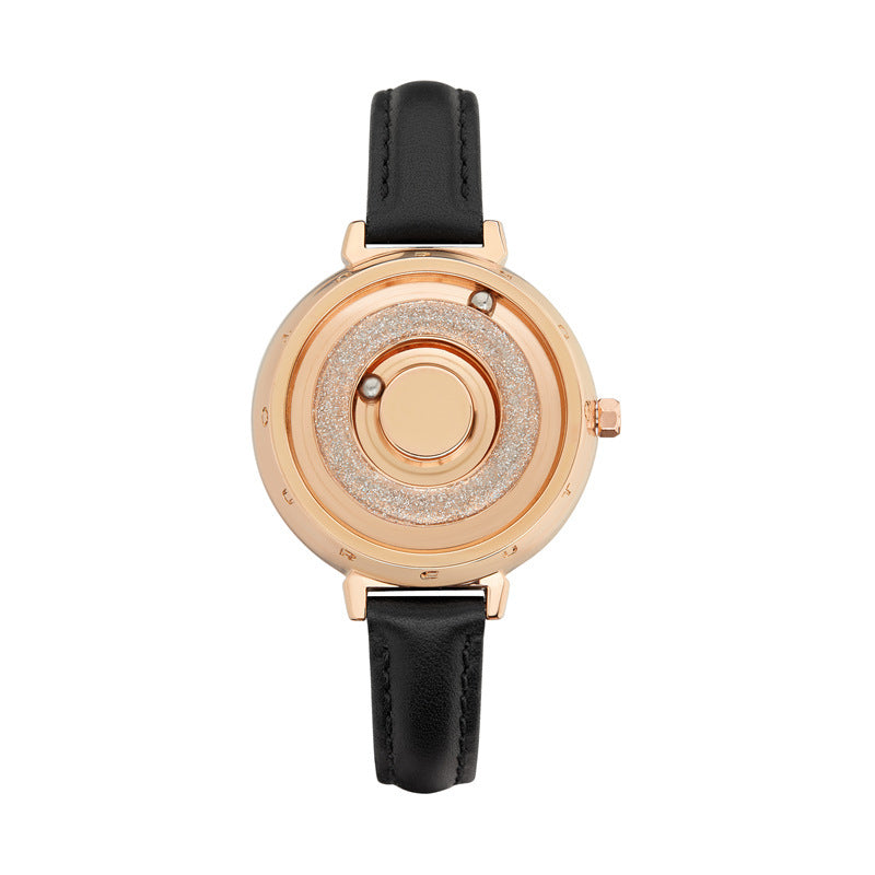 Women's Watch Fashion Magnetic Roller Belt