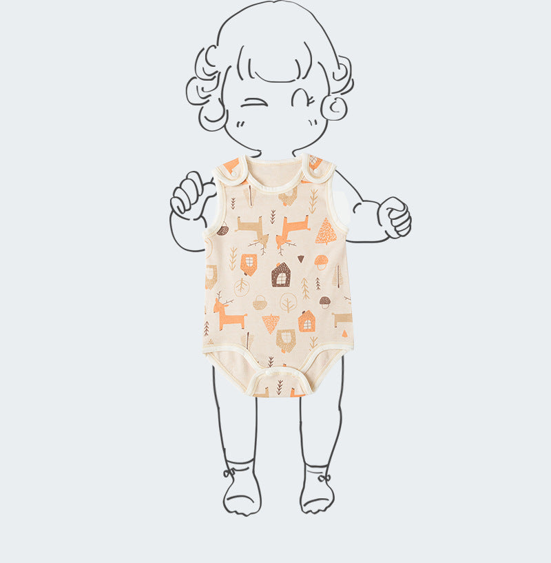 Newborn button mesh butt clothes