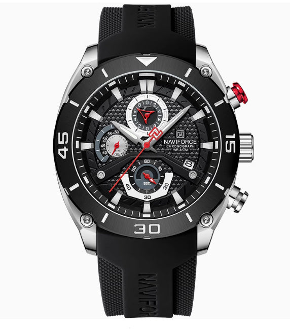 New Youth Outdoor Sports And Casual Silicone Band Color Watrproof Watch