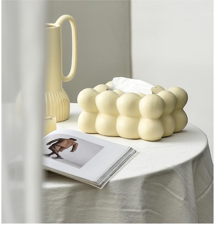 Ball Ceramic Paper Towel Cute Storage Box