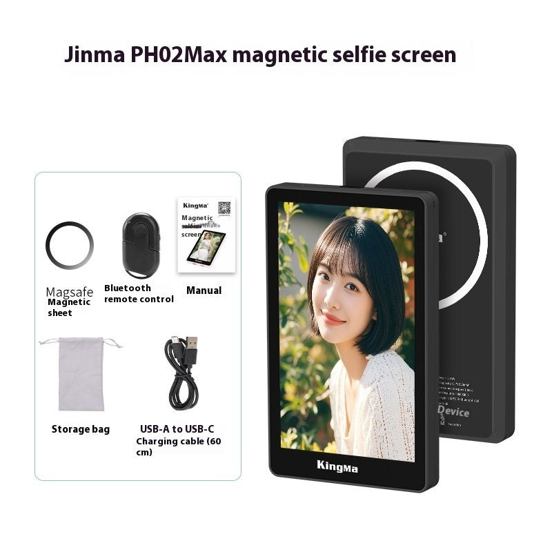 Wireless Bluetooth Selfie Display