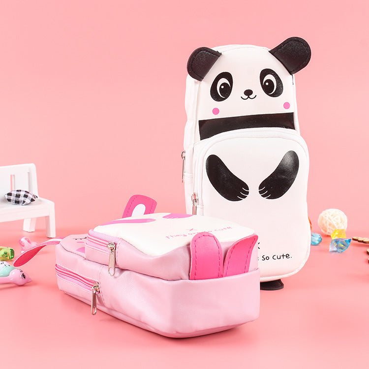 Cute panda rabbit stationery bag