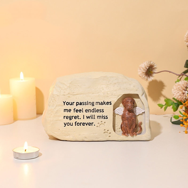 Resin Pet Urn Animal Memorial Supplies
