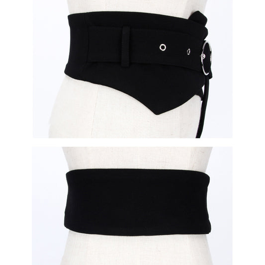 Ladies Fashion Simple Suit Wide Belt Accessories