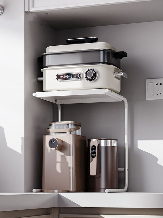 Desktop Corner Rice Cooker Rack Layered Storage Rack