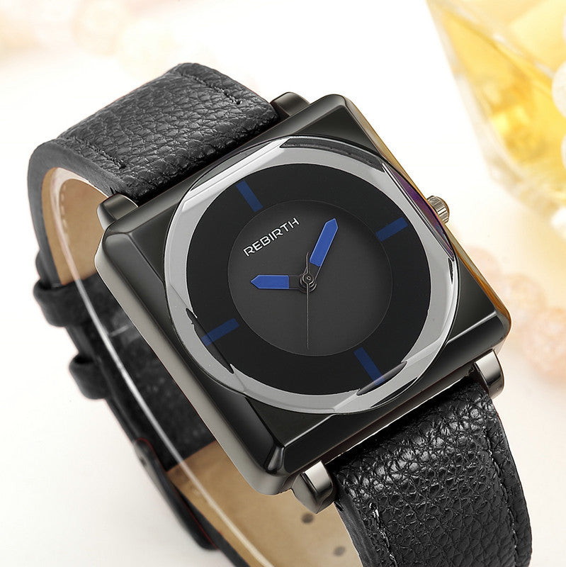 Quartz watch square belt quartz