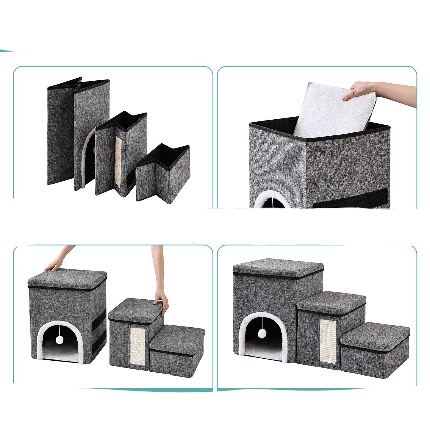 Non-slip Dogs And Cats Sofa Ladder