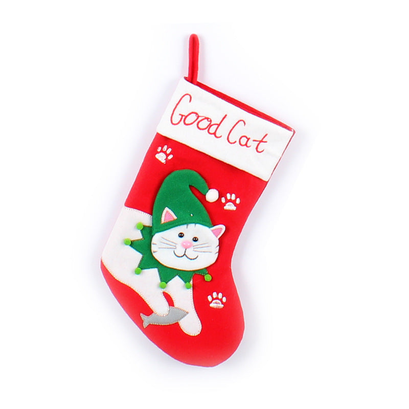 Cute Dogs And Cats Christmas Socks