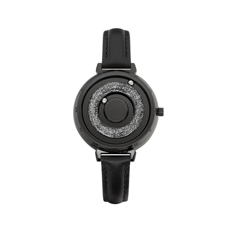 Women's Watch Fashion Magnetic Roller Belt