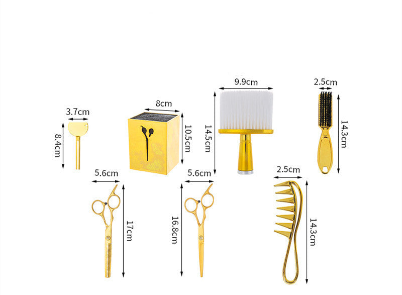 Scissors Storage Box Squeezing Machine Men's Retro
