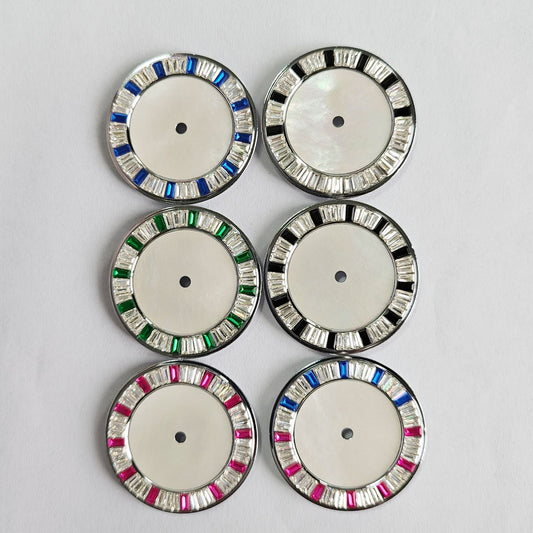 Watch Accessories Stone Edge Dial