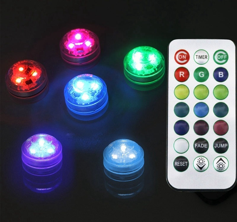 Diamond Diving Light LED Remote Control Rainbow