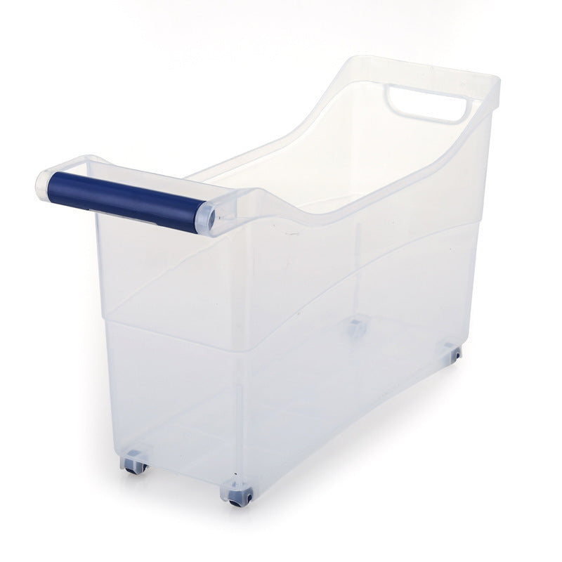 Kitchen Transparent Pulley Thickened Plastic Storage Box