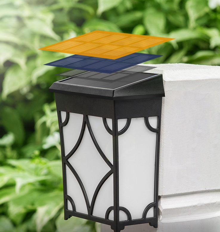 New Solar Wall Lamp Outdoor Garden Waterproof Home