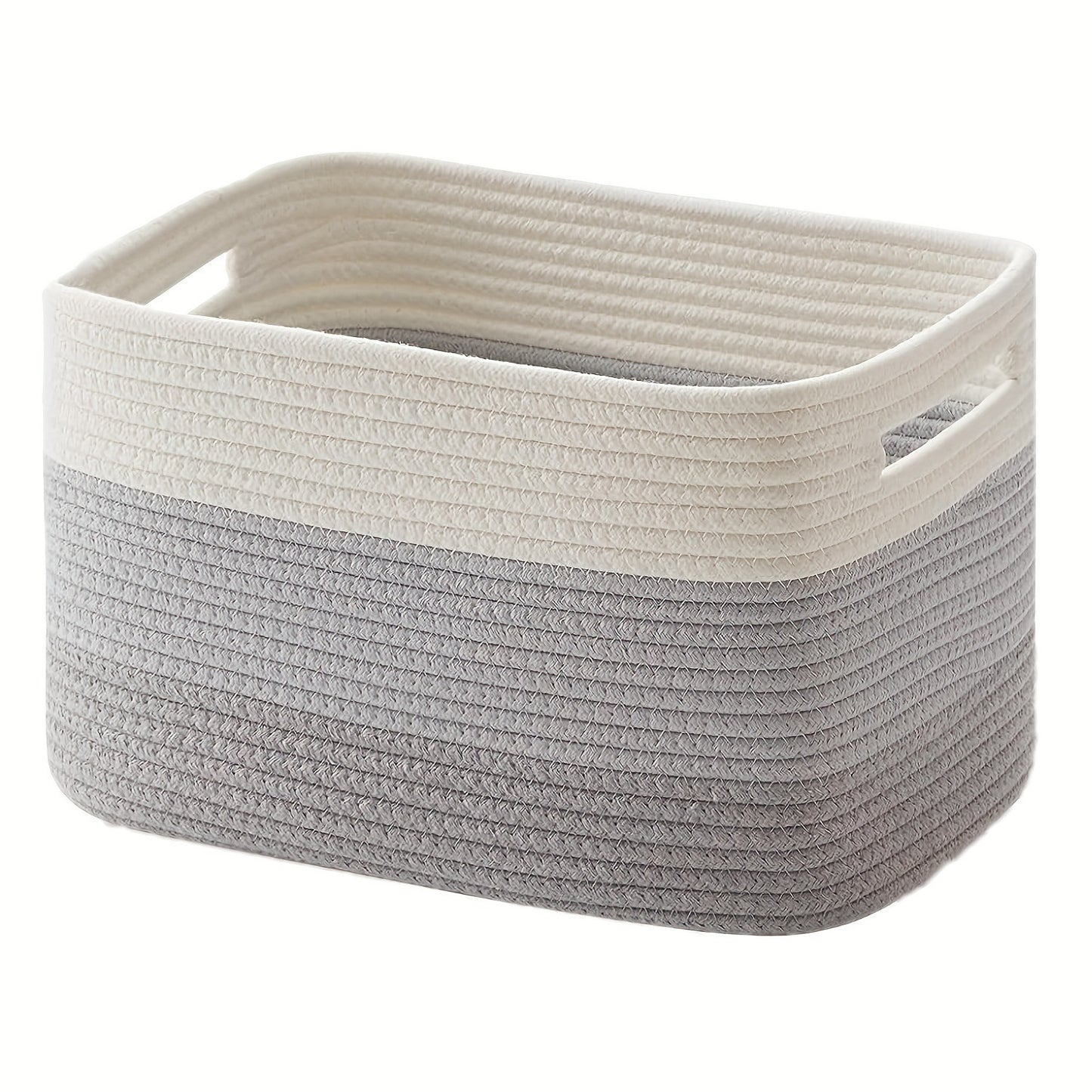 Rectangular Square Hollow Woven Storage Basket
