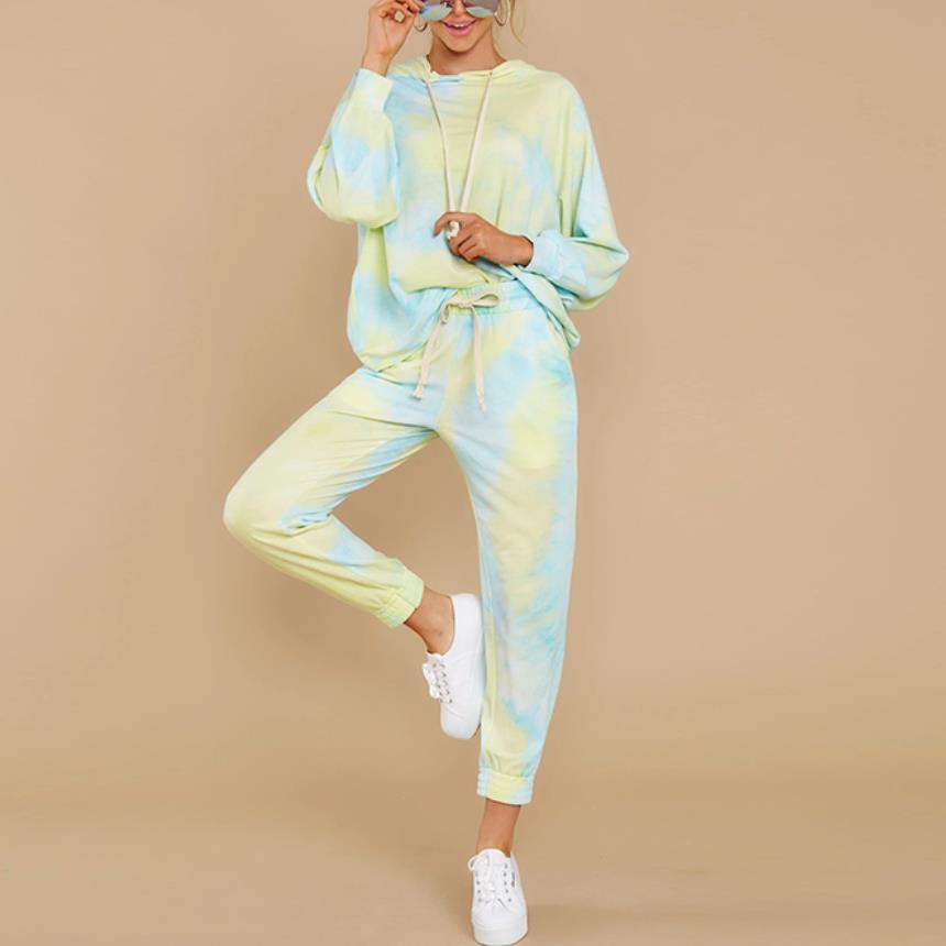 Fashion printed ladies casual home wear