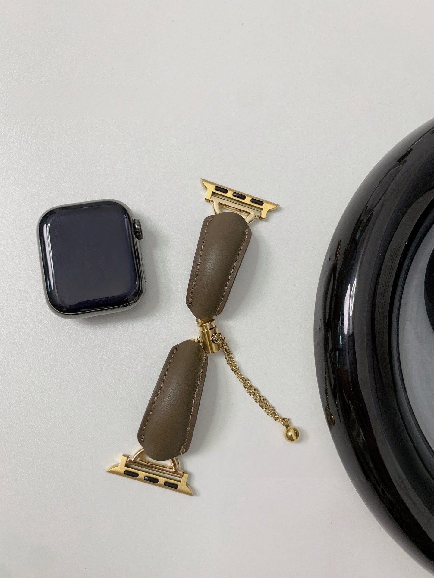 New Leather Bracelet D-shaped Metal Belt For Men And Women