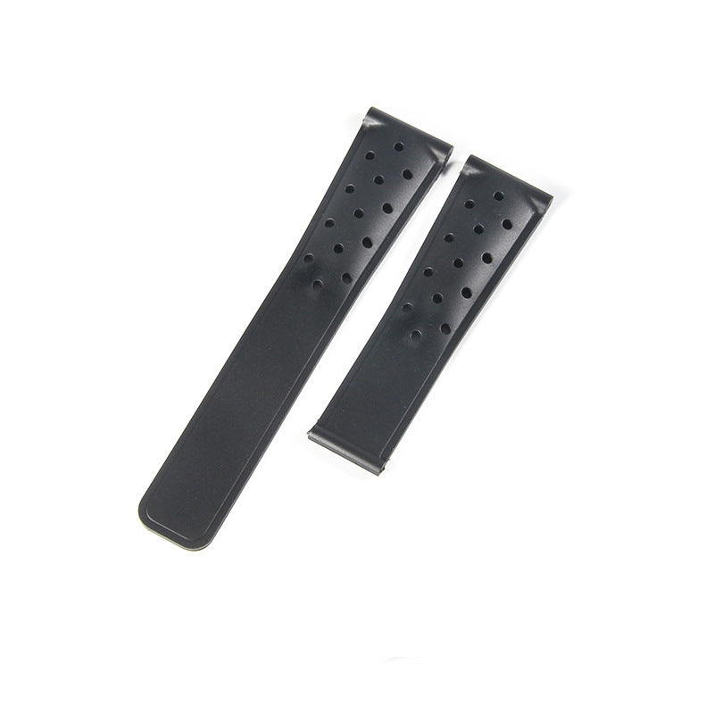 Racing Silicone Strap Folding Buckle Rubber Watch Chain