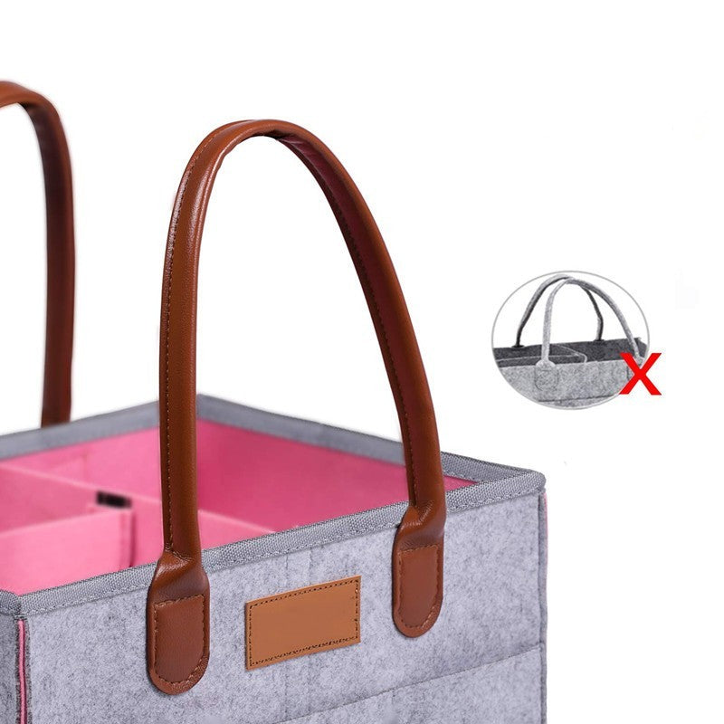 Multifunctional And Environmentally Friendly Felt Storage Bag