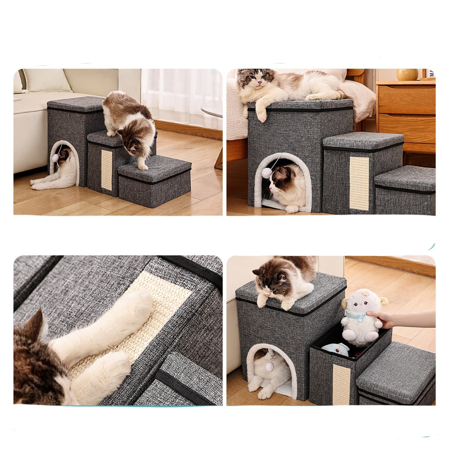 Non-slip Dogs And Cats Sofa Ladder