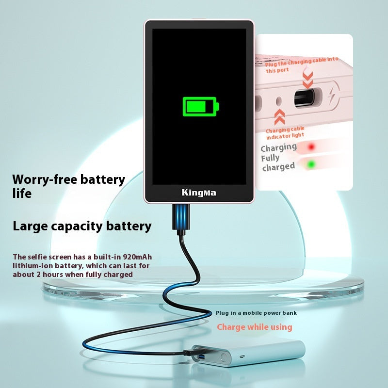 Wireless Bluetooth Selfie Display