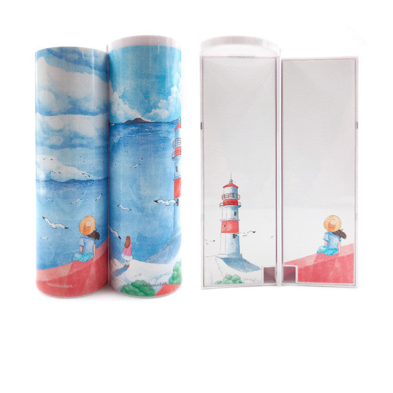 Combination lock stationery box