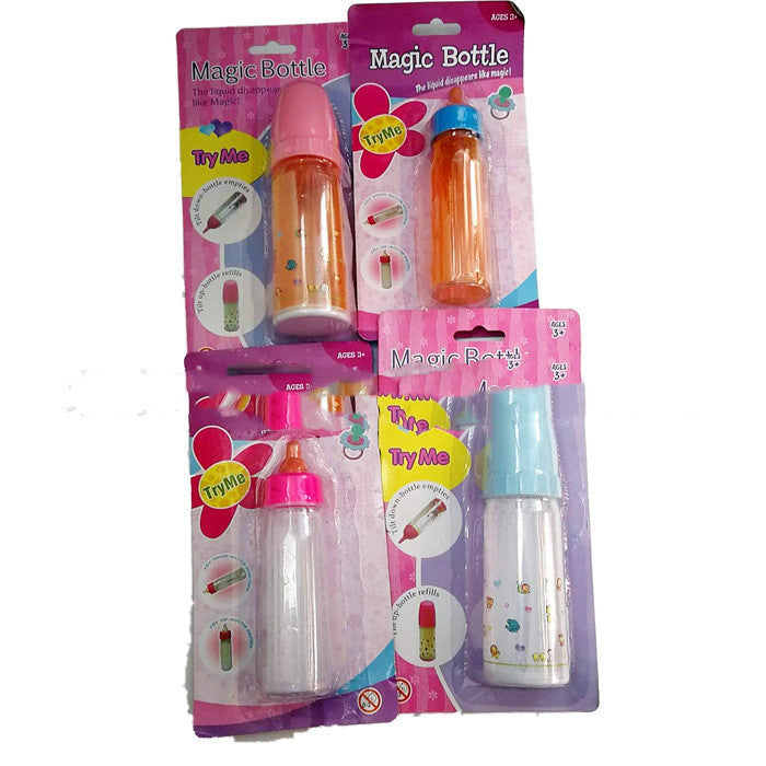 Magic Feeding Bottle Doll Toy Feeding Bottle Simulated Doll Accessories Play House Children's Toy