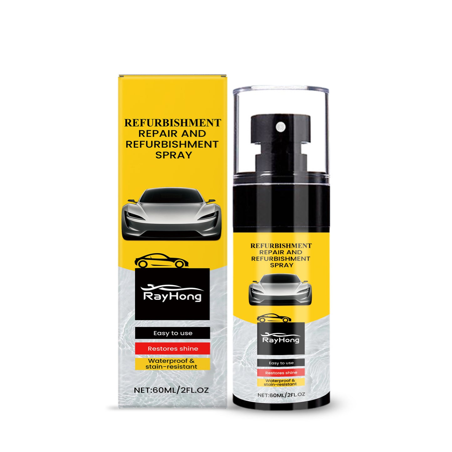 Automotive Plastic Renovation Spray