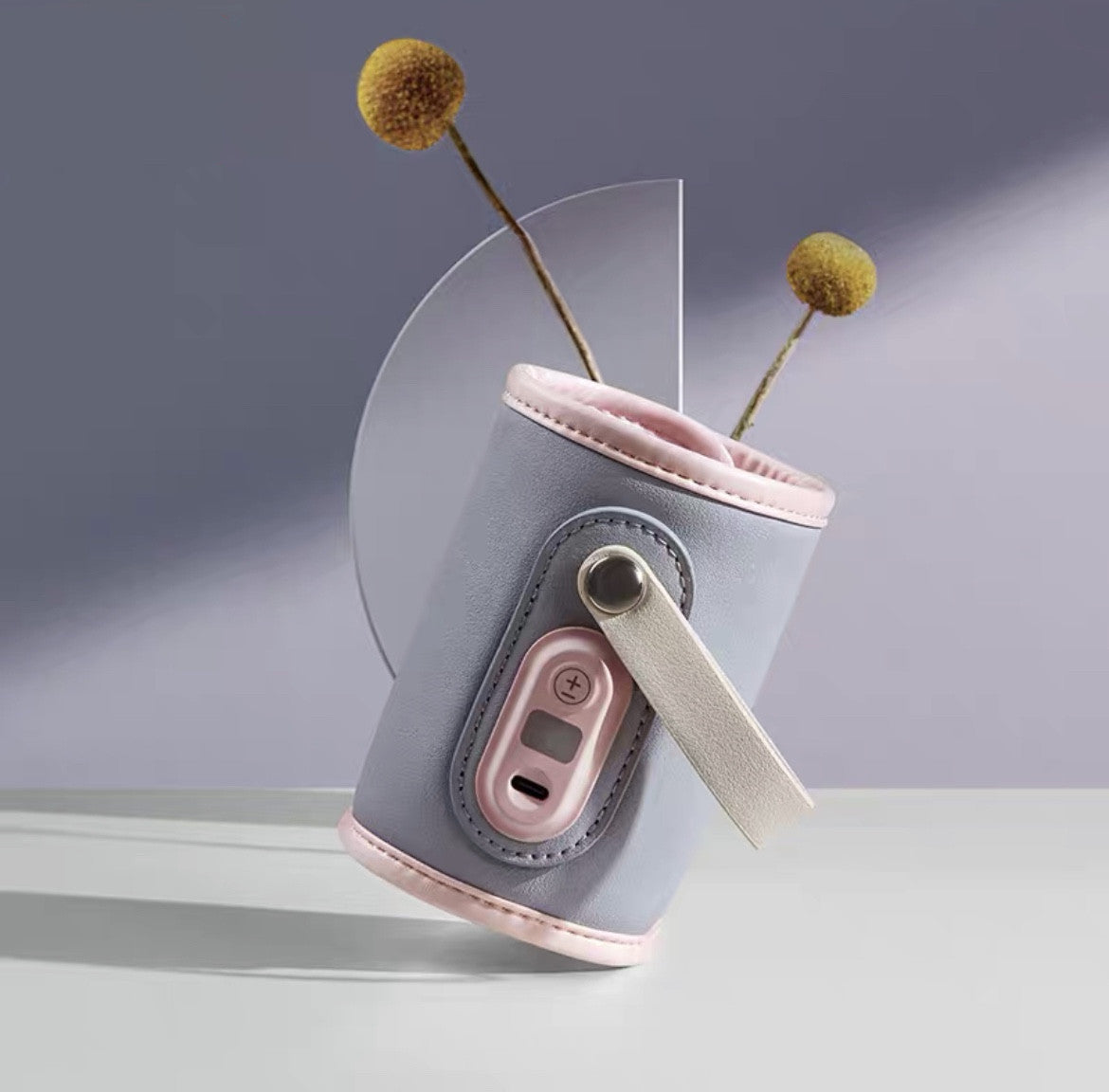 Portable Feeding Bottle With Heating Insulation Sleeve