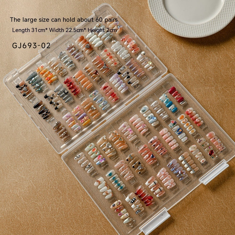 Manicure Wear Nail Large Capacity Storage Box