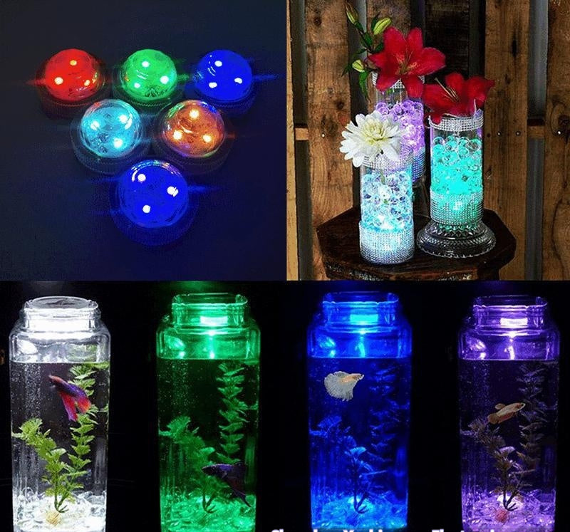 Diamond Diving Light LED Remote Control Rainbow